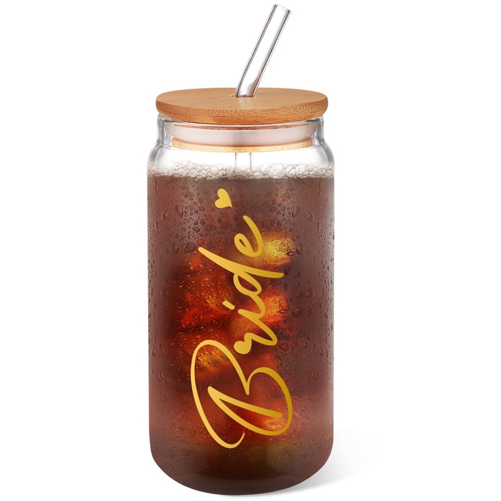 Wedding Gifts For Bride To Be Glass Cup Bridal Shower Engagement Bachelorette